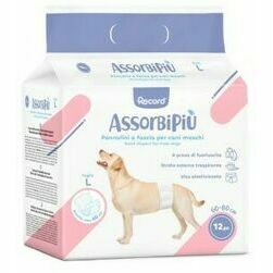Autiņi suņiem Male AssorbiPiu L 12gb.