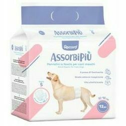 Autiņi suņiem Male AssorbiPiu S 12gb.