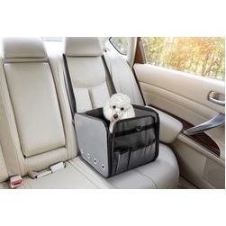 Auto sēdeklis suņiem Pet Car Seat 36x36x24cm grey