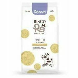 BiscoRe vanilla Discotti Dog Biscuits 400 g - papildbarība suņiem