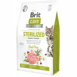 Brit Care Cat GF Sterilized Immunity Support Fresh Pork 0,4 kg