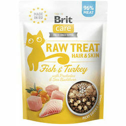Brit Care Cat Snack Raw Hair&Skin 40g