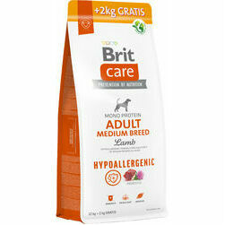 Brit Care HP Adult Medium Breed Lamb & Rice 12 kg + 2 kg