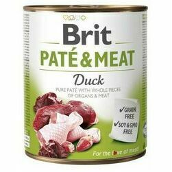BRIT CARE wet Duck Paté & Meat 800 g mitrā barība suņiem