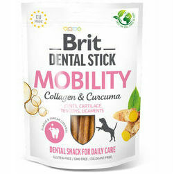 Brit Dental Stick Mobility Curcuma&Collagen 7 gb