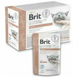 Brit GF Veterinary Diets Cat Pouch Renal 85 g
