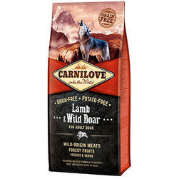 CARNILOVE Lamb & Wild Boar for Adult 12 kg barība suņiem