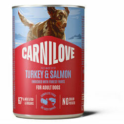 Carnilove Dog Adult Pate Turkey & Salmon 400 g