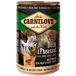 Carnilove Wild Meat Duck & Pheasant 400 g konservi suņiem