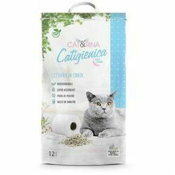 CAT&RINA Catigienica higiēnisks papīrs kaķu tualetei 12Lt