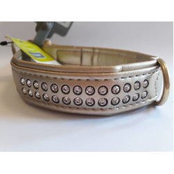 Collar Modern Art Deluxe 35 gold-coloured Faux Leather gold/Faux Leath