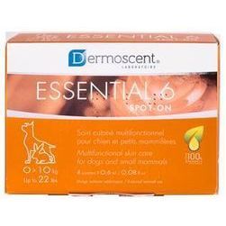 Dermoscent Essential 6® spot-on dogs/small mammals 0-10kg / 4 pipettes x 0,6ml