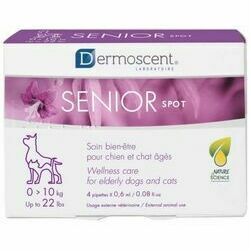 Dermoscent SENIOR spot-on cats&dogs 0-10 kg / 4 pipettes x 0,6ml
