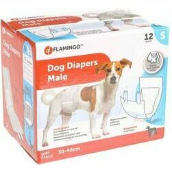 Flamingo autiņbiksītes suņiem For Male S 30-46cm 12gb.