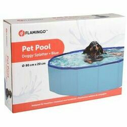 Flamingo baseins suņiem BLUE 80x20cm