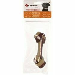 Flamingo gardumi suņiem DUETTO CHICKEN&CHEESE 1gb x 15cm, 108g