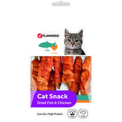 Flamingo gardums kaķiem  DRIED FISH WITH CHICKN 50 g