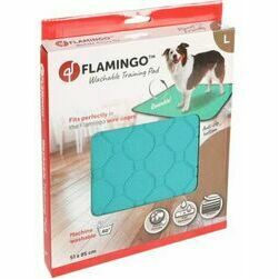 Flamingo TRAINING PAD GREEN L ANTISLIP  85x51cm  - apmācības paliktnis