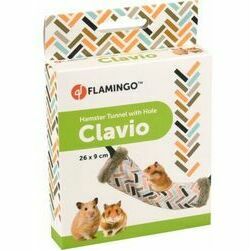Flamingo tunelis grauzējiem Clavio Mix 26x9x9 cm