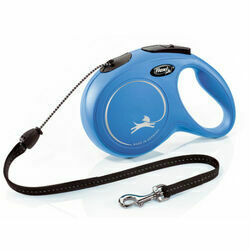 flexi New Classic S 8m blue trose  - pavada suņiem