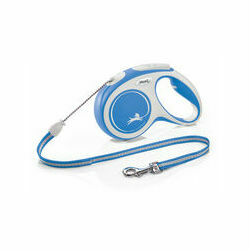 flexi New Comfort M 5 m blue trose - pavada suņiem