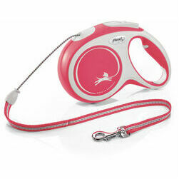 flexi New Comfort M 8 m red trose - pavada suņiem