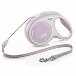 flexi New Comfort M 8 m rose trose - pavada suņiem