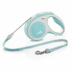 flexi New Comfort M trose 5 m, light blue - pavada suņiem