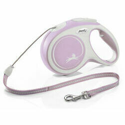 flexi New Comfort M trose 5 m, rose - pavada suņiem
