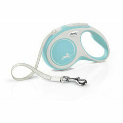 flexi New Comfort S lente 5 m, light blue - pavada suņiem