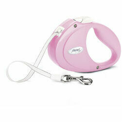 Flexi Puppy Taps 2 m rosa - pavada kucēniem