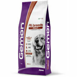 GEMON Dog ALL BREEDS Adult with lamb & rice 15 kg - barība suņiem