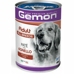 GEMON Dog pate Adult with lamb 0.4kg - pastēte suņiem