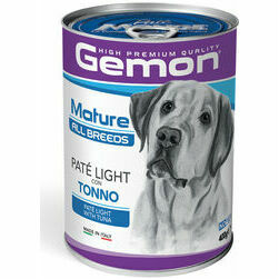 GEMON Dog pate Light with tuna 0.4kg - pastēte suņiem