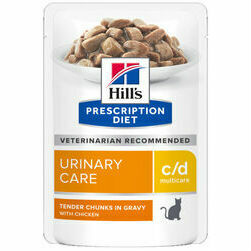 Hills Prescription Diet Cat C/D Urinary Care with Chicken 12x85 g