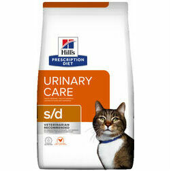 Hills Prescription Diet Cat S/D Urinary Care 1.5kg barība kaķiem