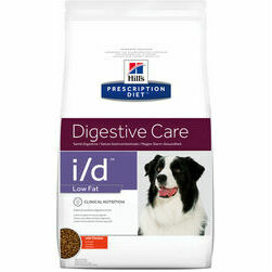 Hills Prescription Diet Dog I/D Degistive Care Low Fat with chicken 1.5kg barība suņiem