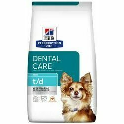 Hills Prescription Diet Dog T/D Dental Care MINI 3kg barība suņiem