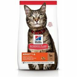 Hills Science Plan Cat Adult 1-6 with lamb 300g barība kaķiem