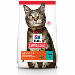 Hills Science Plan Cat Adult 1-6 with tuna 10kg barība kaķiem