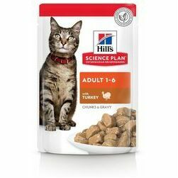Hills Science Plan Cat Adult 1-6 with turkey 12 x 85g konservi kaķiem