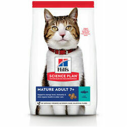 Hills Science Plan Cat Mature Adult 7+ with tuna 1.5kg barība kaķiem
