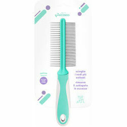 Ķemme HAIRMONY divpusēja ar metāla zobiem 22cm