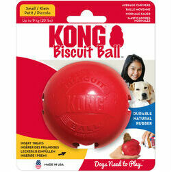KONG Biscuit Ball Small - rotaļlieta suņiem