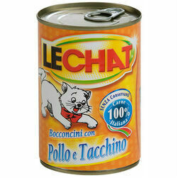 LeChat Adult Chunkies with Chicken and Turkey 400 g