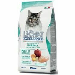 LECHAT Excellence Hairball 1,5 kg - barība kaķiem