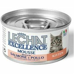 LeChat Excellence Mousse Kitten Rich in Salmon and Chicken 85 g