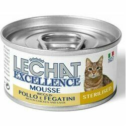 LeChat Excellence Mousse Sterilised Rich in Chicken and Liver 85 g