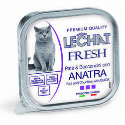 LeChat Fresh Adult Pate and Chunkies with Duck 100 g