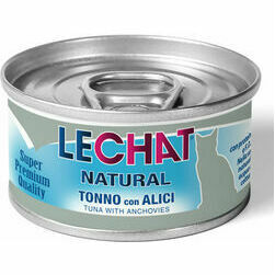 LeChat Natural Tuna Flakes with Anchovies 80 g